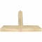 Ekena Millwork Portland Rough Sawn Timber Gable Bracket, Douglas Fir, 36"W x 24"H x 4"D x 4"F, 16/12 Pitch GBW036X24X0404POR00RDF - alternate 3